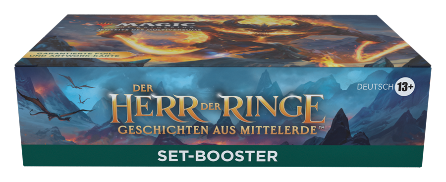 .Sammelkarten - Set Booster - Universes Beyond - Magic The Gathering - Der Herr der Ringe