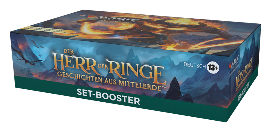 .Sammelkarten - Set Booster - Universes Beyond - Magic The Gathering - Der Herr der Ringe
