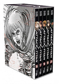 Attack on Titan - Band 16-20+Sammelschuber